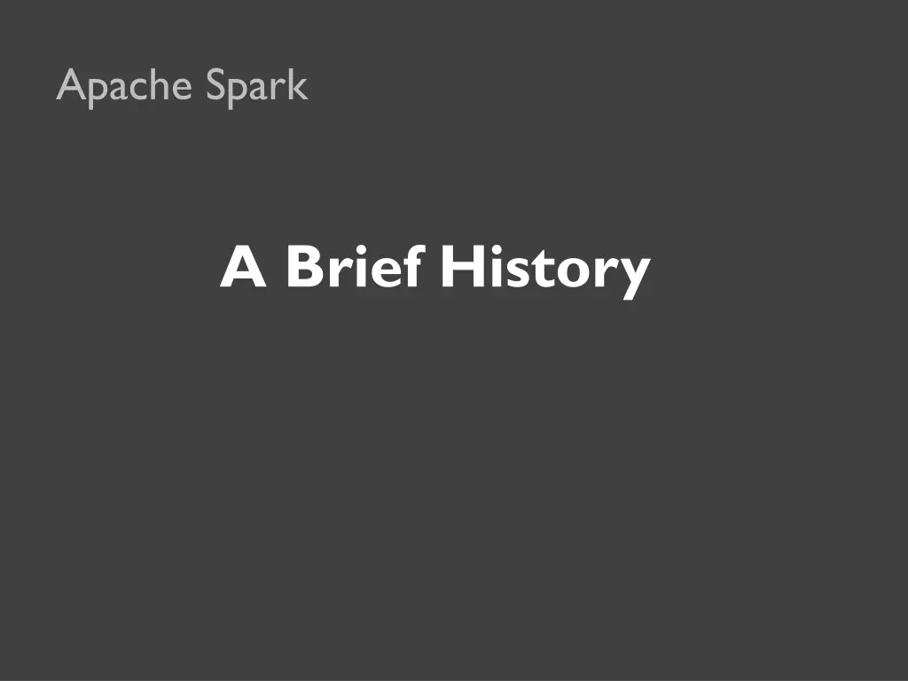 apache spark