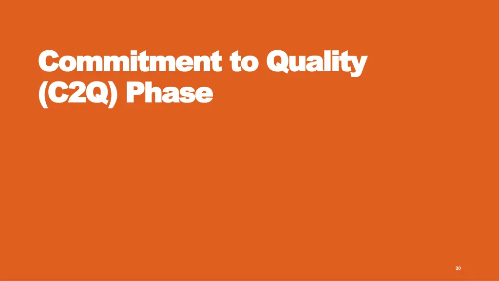 commitment to quality commitment to quality