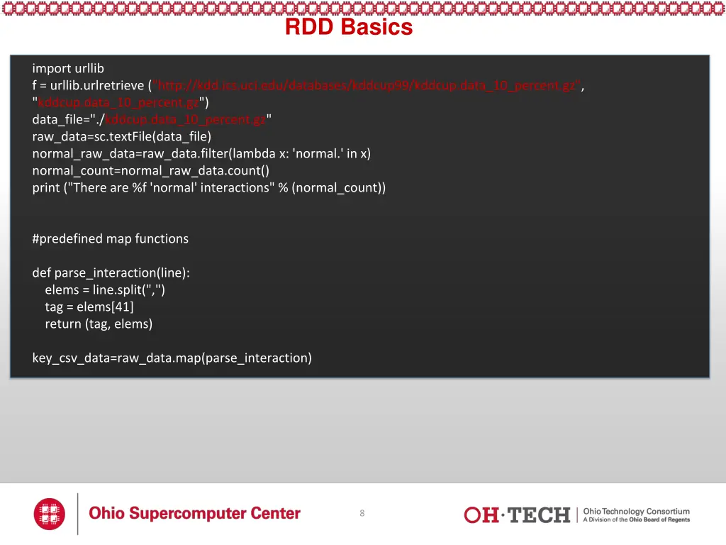 rdd basics