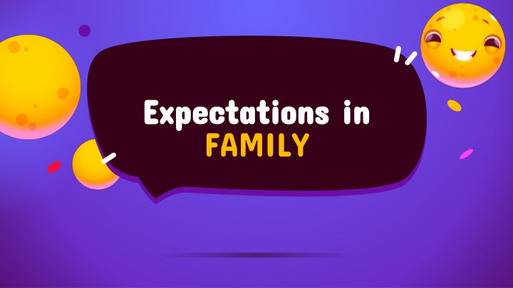 expectations in expectations in family