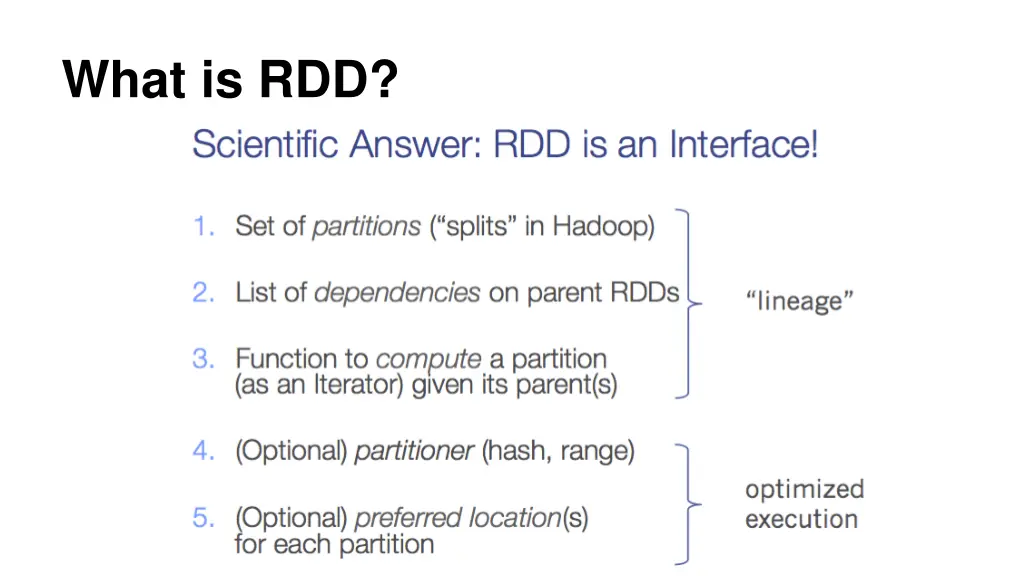 what is rdd