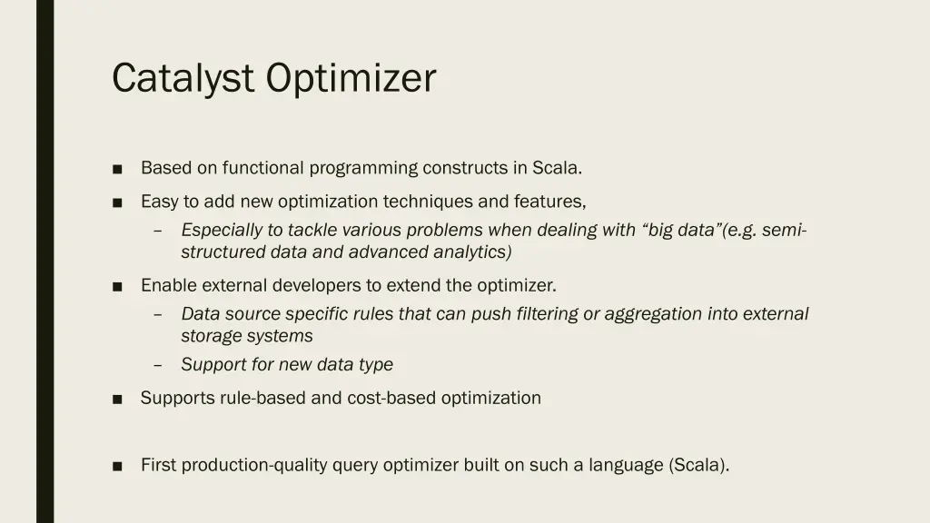 catalyst optimizer