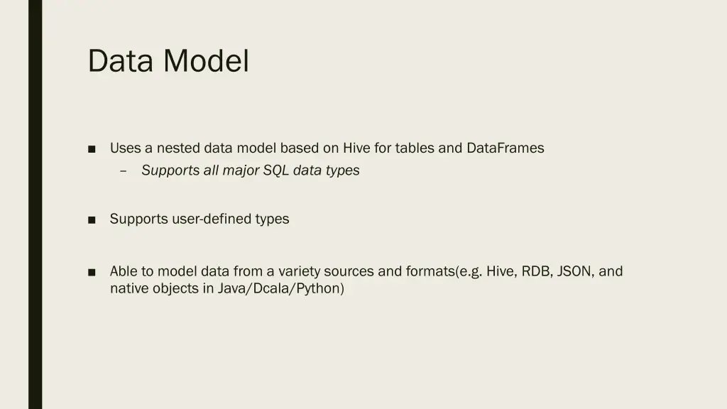 data model