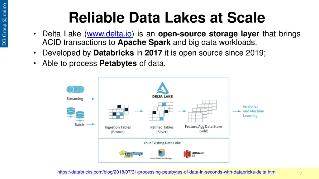 reliable data lakes at scale delta lake www delta