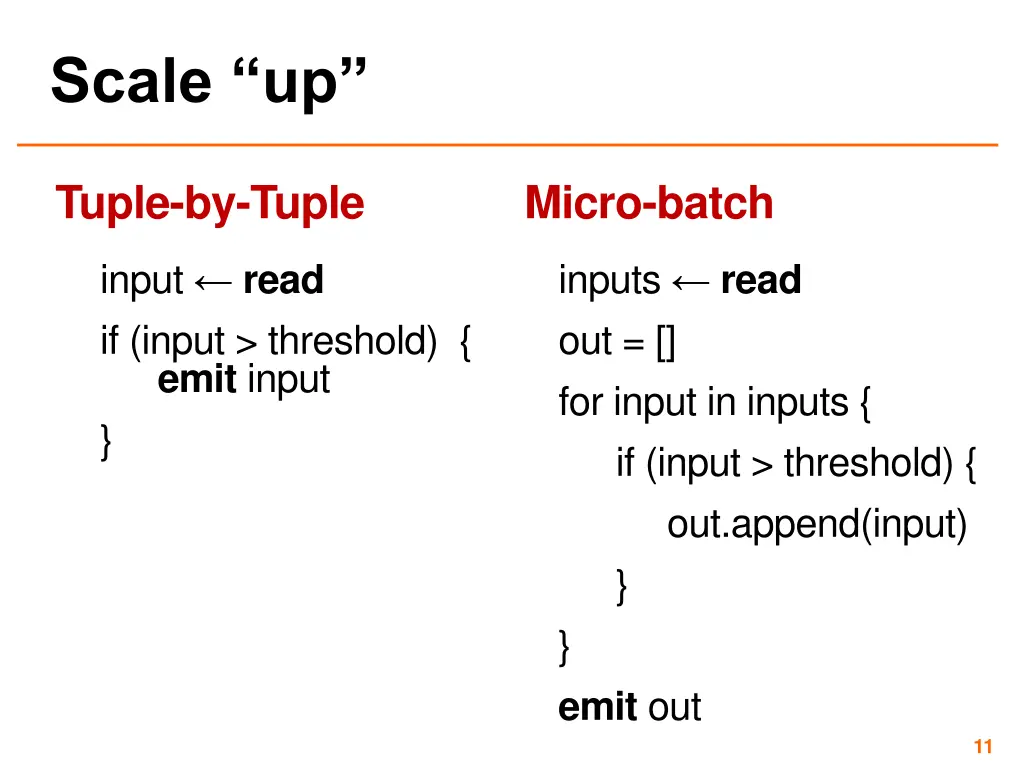 scale up