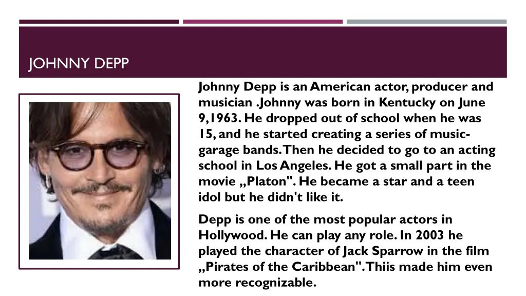 johnny depp