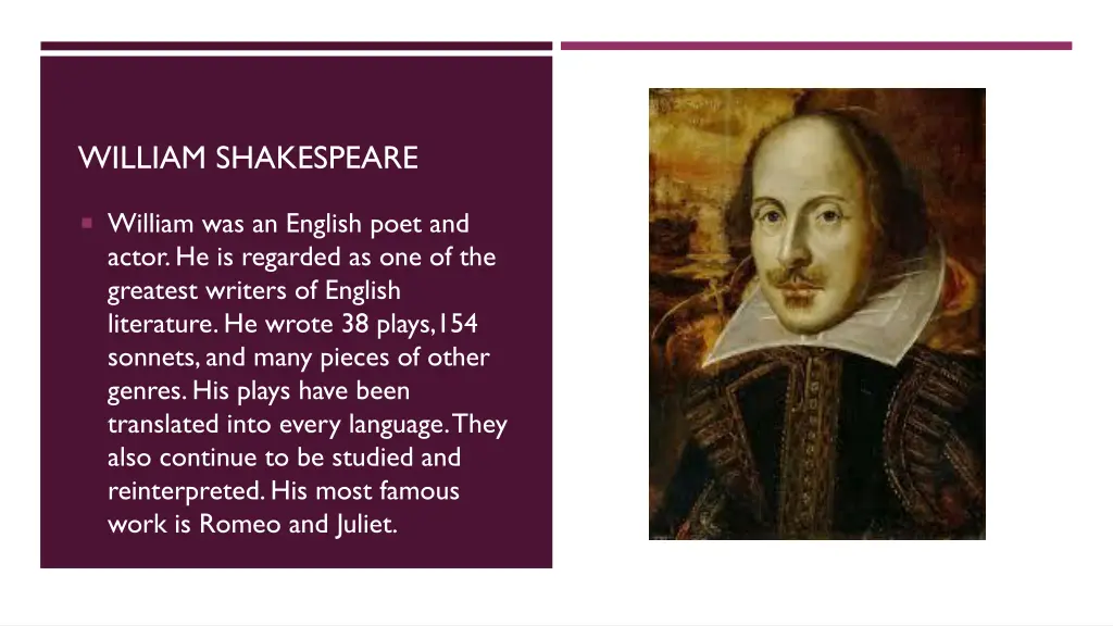 william shakespeare