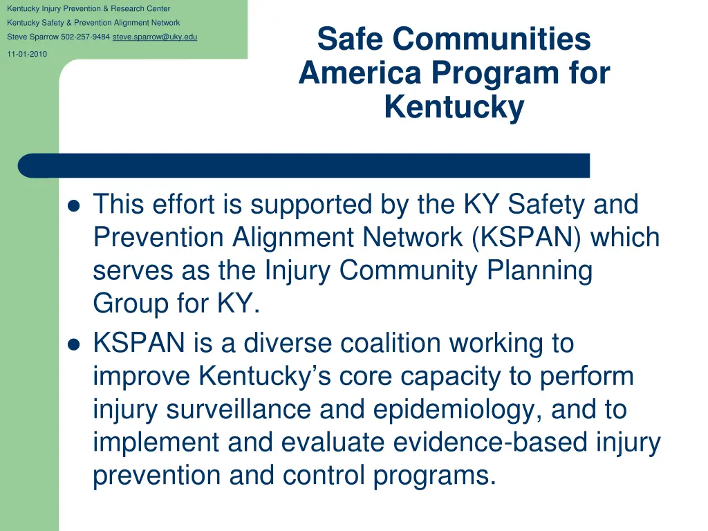 kentucky injury prevention research center 1