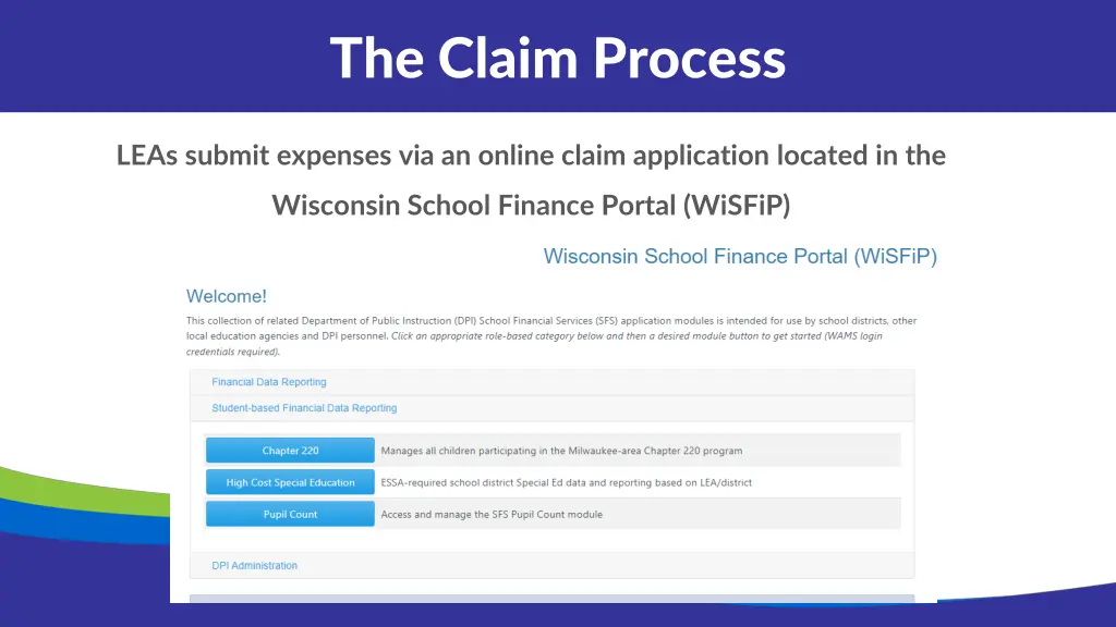 the claim process