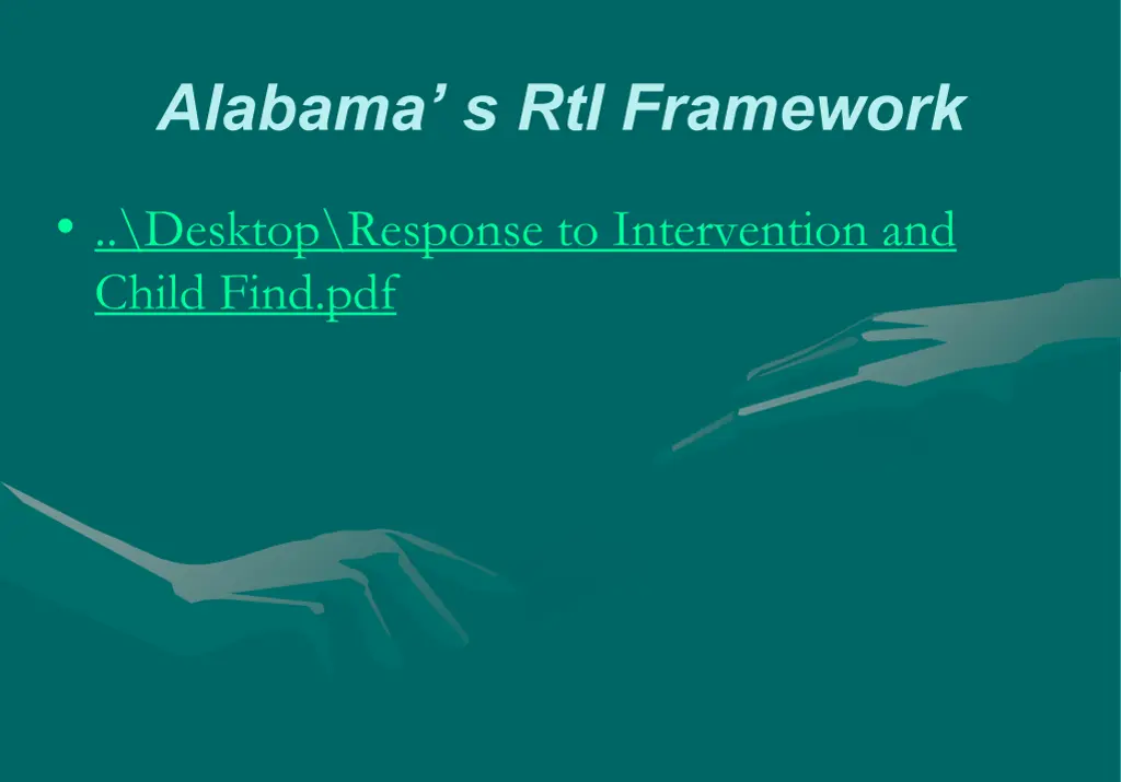 alabama s rti framework