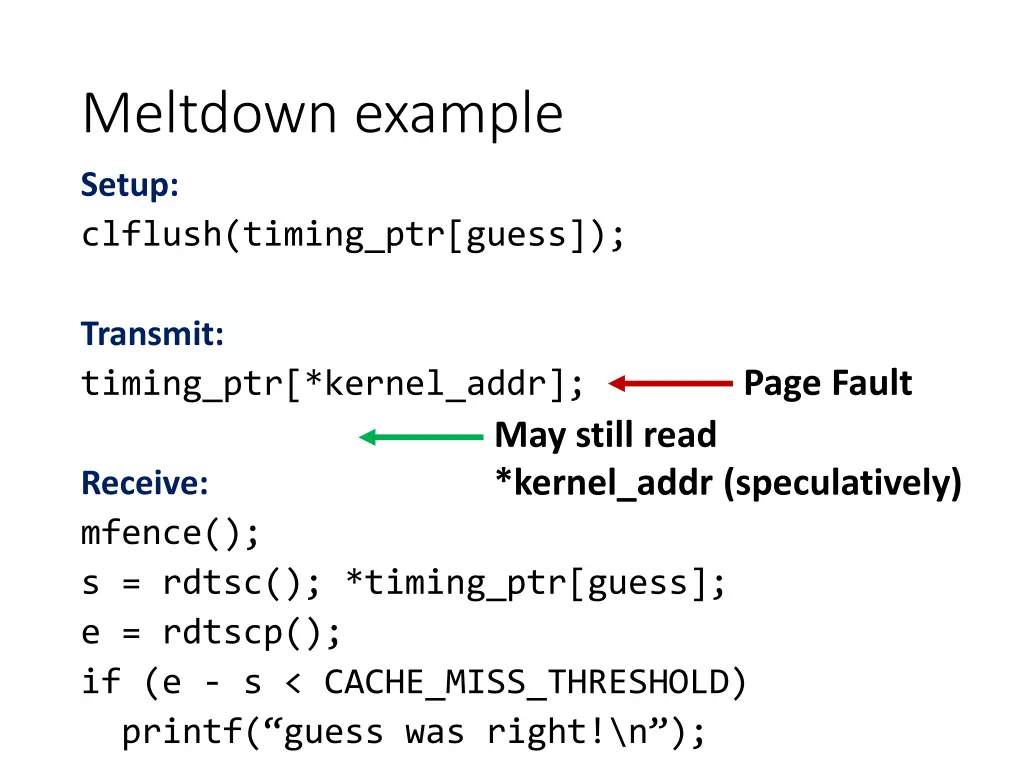 meltdown example