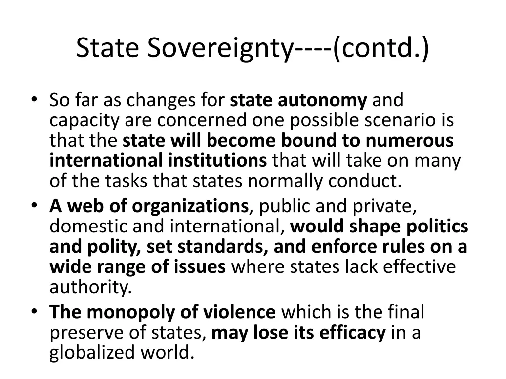 state sovereignty contd