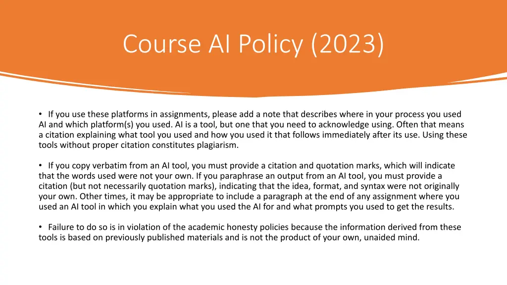 course ai policy 2023