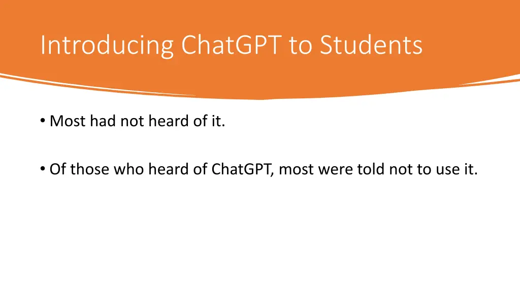 introducing chatgpt to students