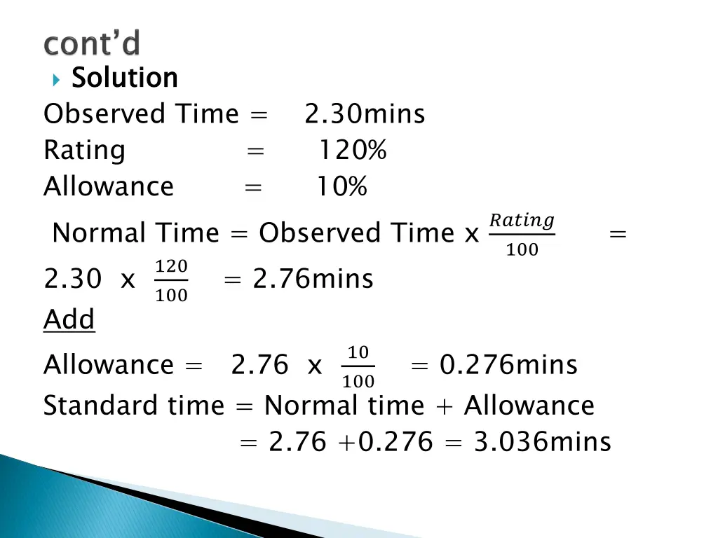 solution observed time 2 30mins rating