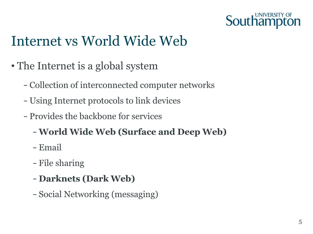 internet vs world wide web 1