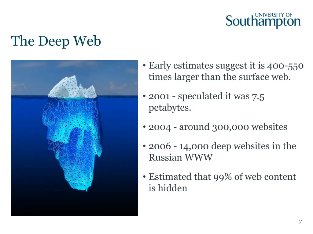 the deep web