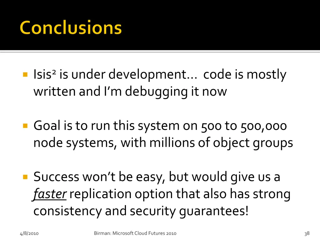 isis 2 is under development code is mostly