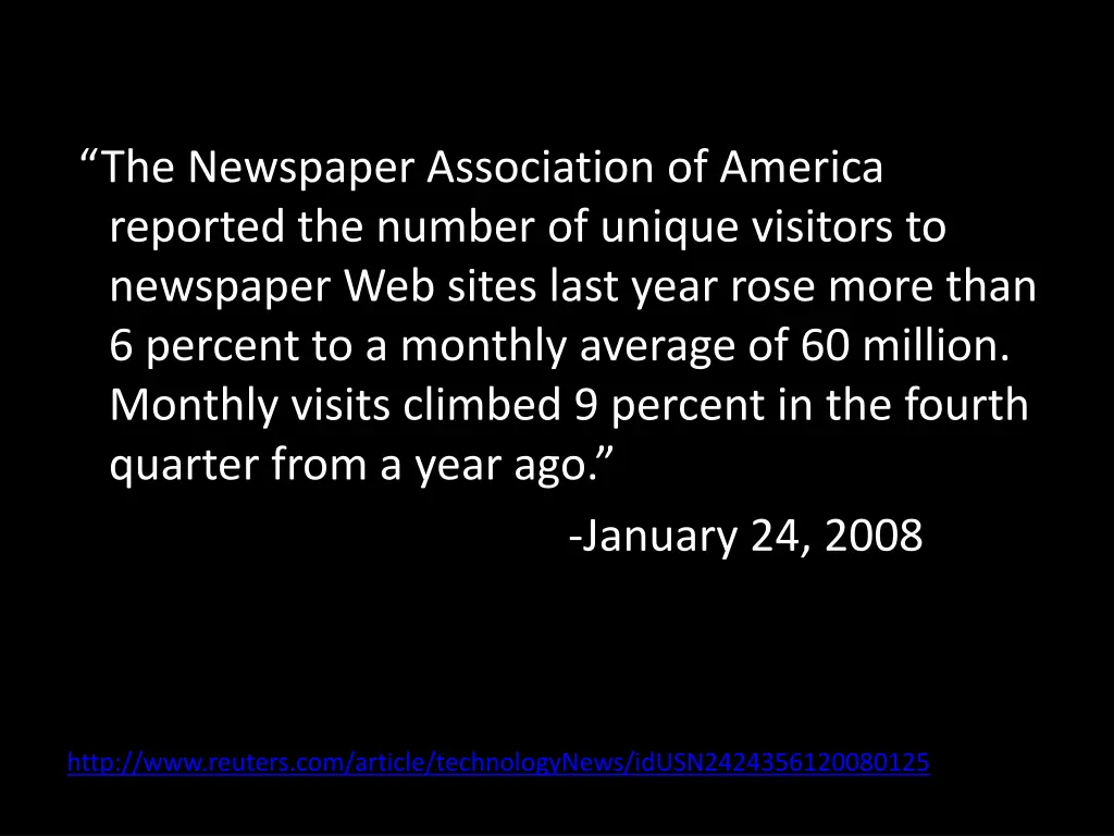 the newspaper association of america reported