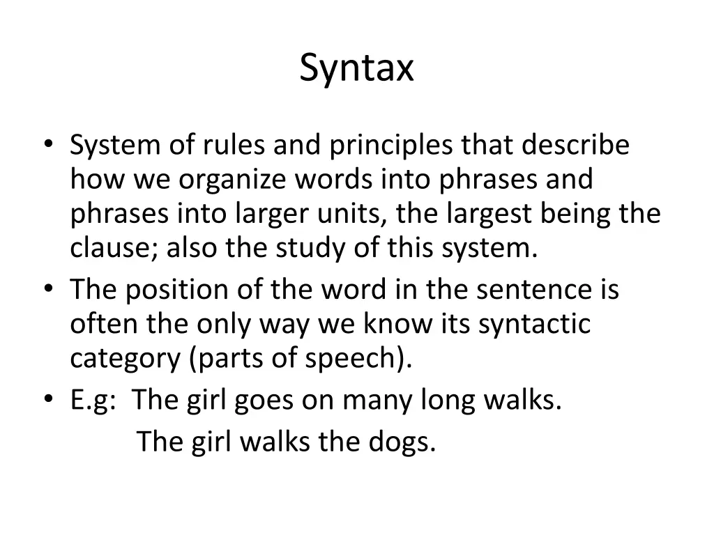 syntax 1