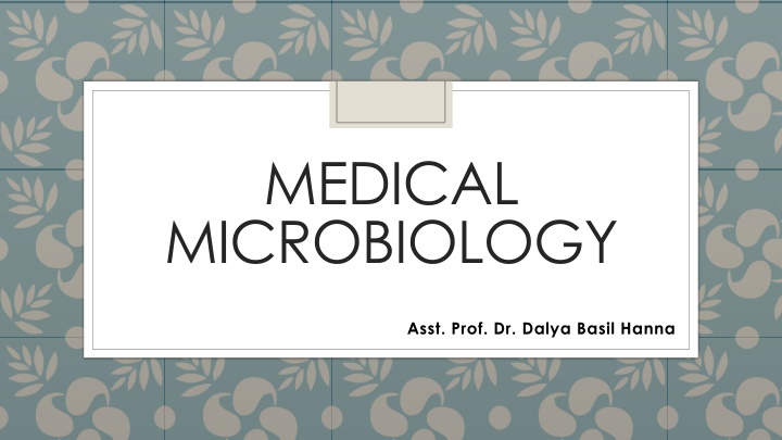 medical microbiology