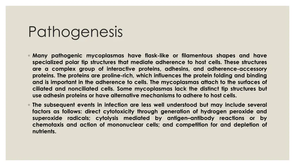 pathogenesis