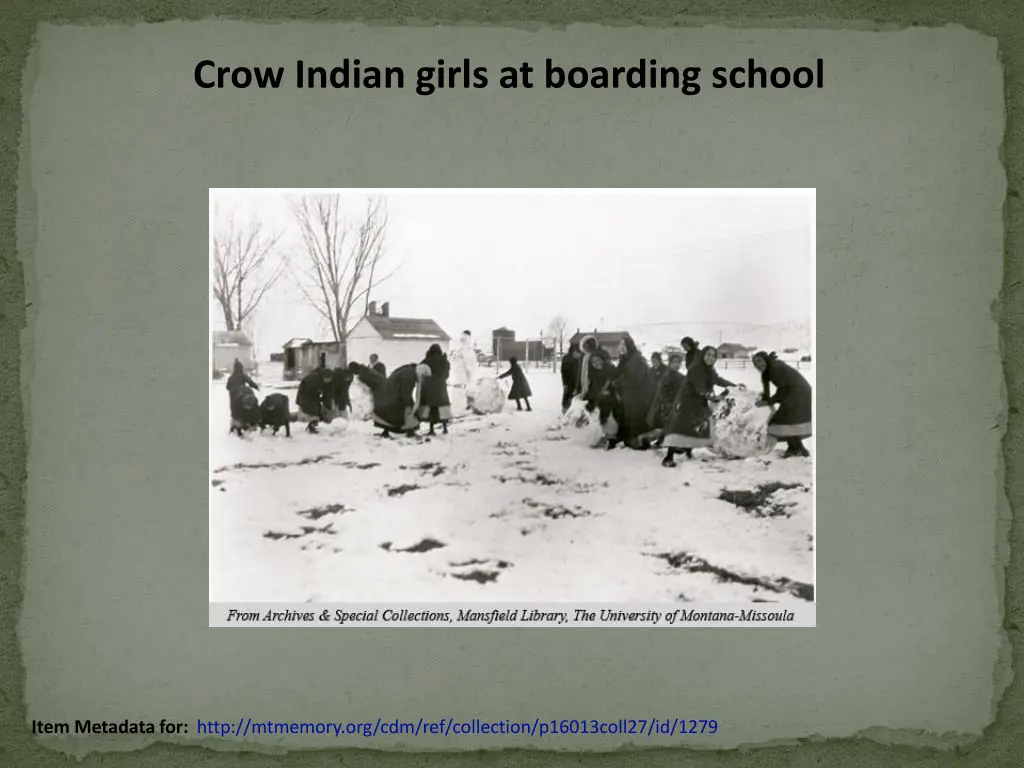 crow indian girls at boarding school