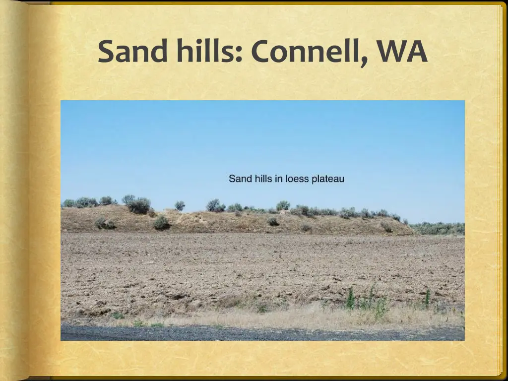 sand hills connell wa