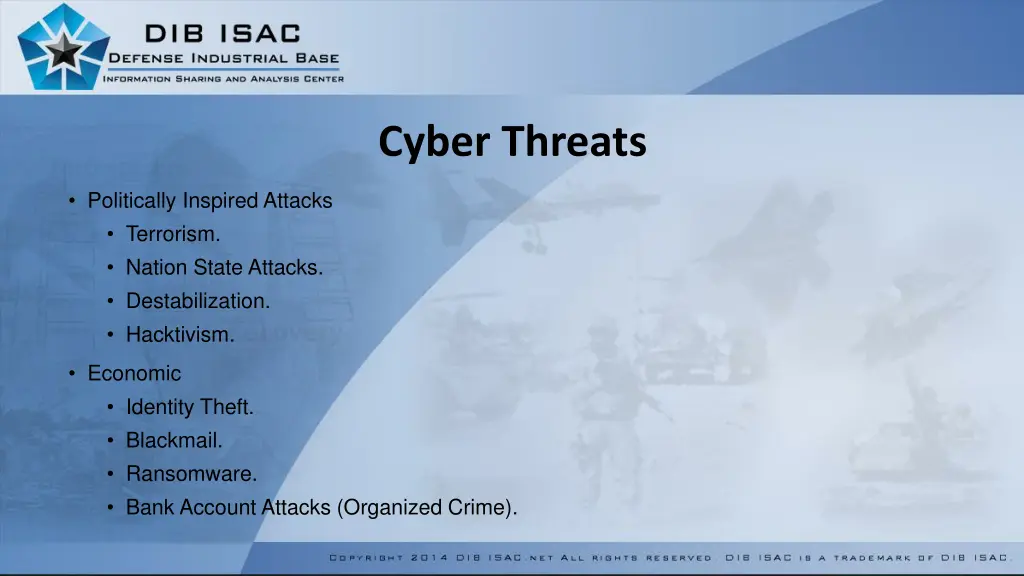 cyber threats