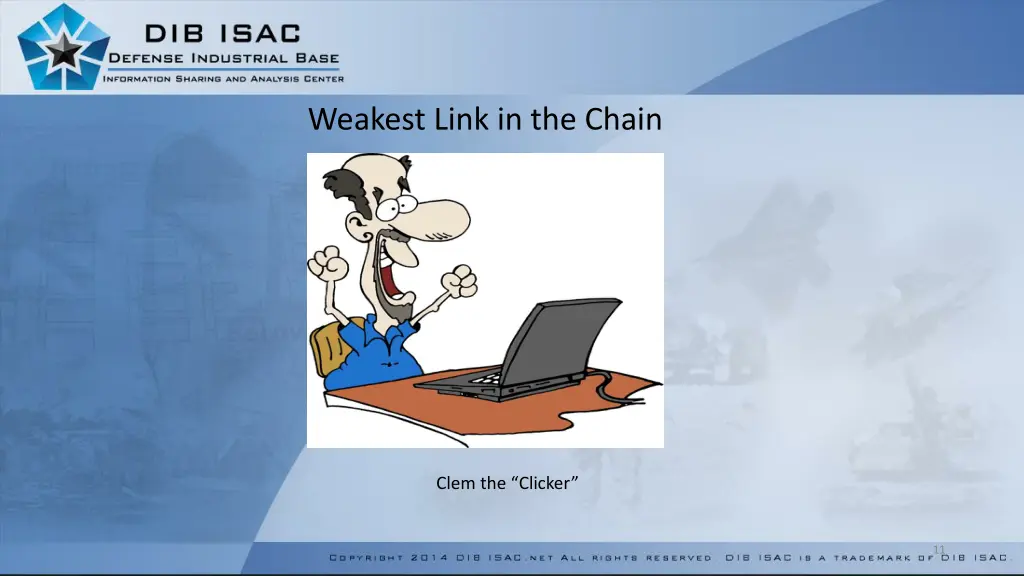 weakest link in the chain