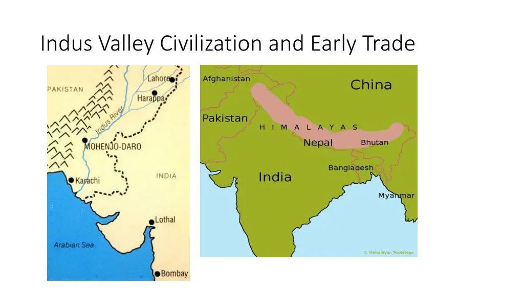 indus valley civilization and early trade