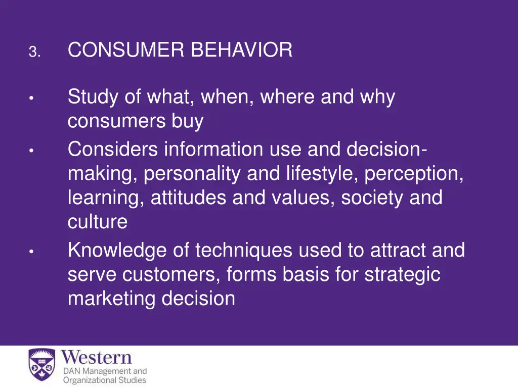 consumer behavior