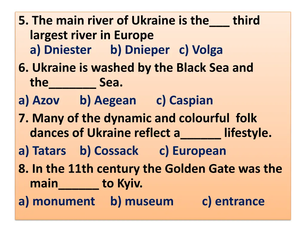 5 the main river of ukraine is the third largest