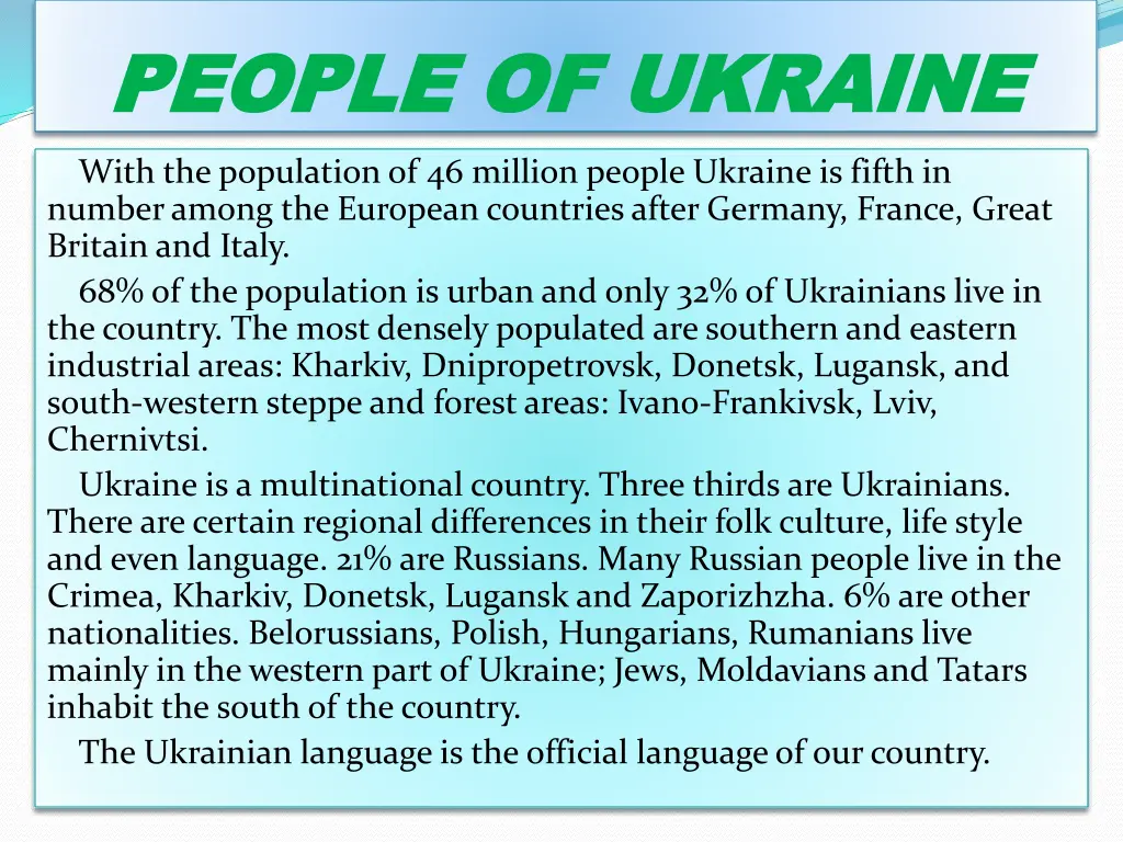 people of ukraine people of ukraine