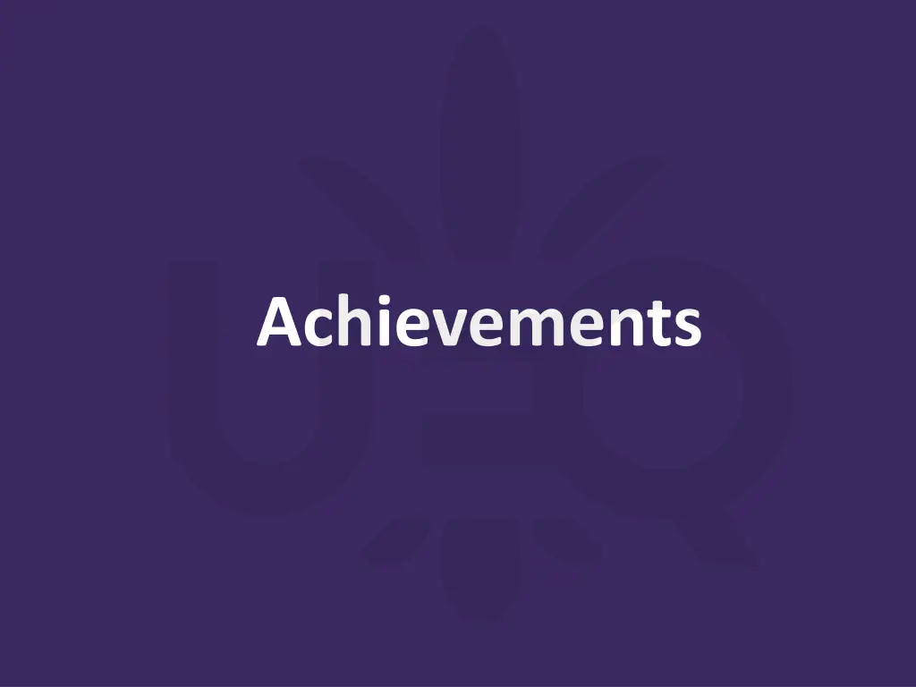 achievements