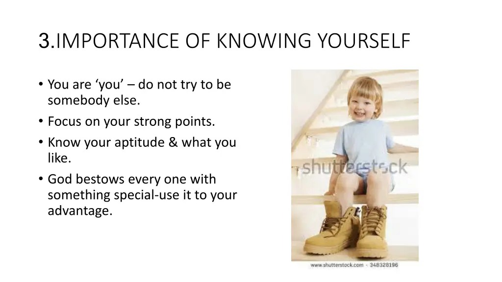 3 importance of knowing yourself