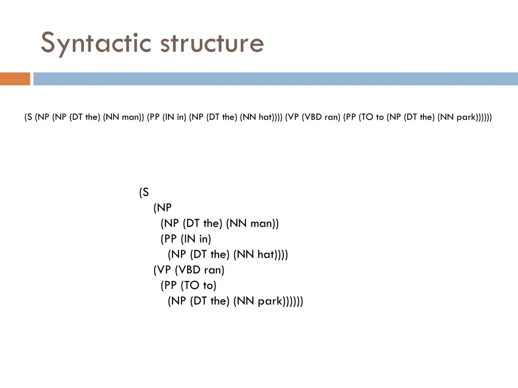 syntactic structure 2