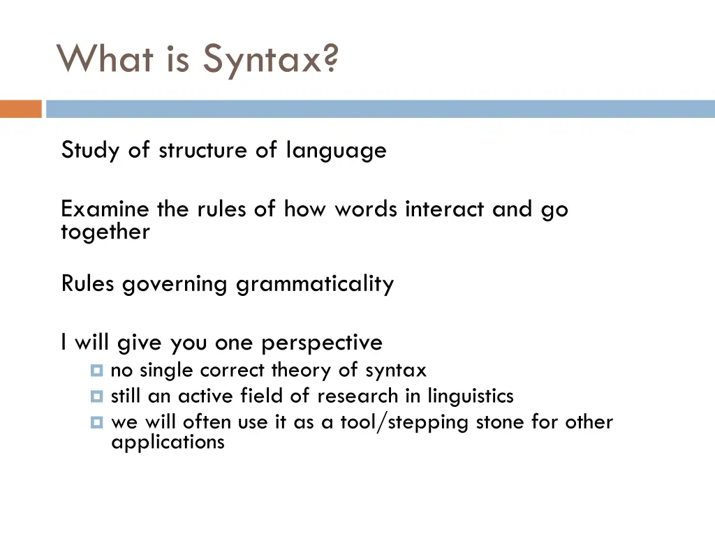 what is syntax