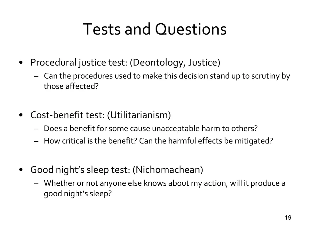 tests and questions 2