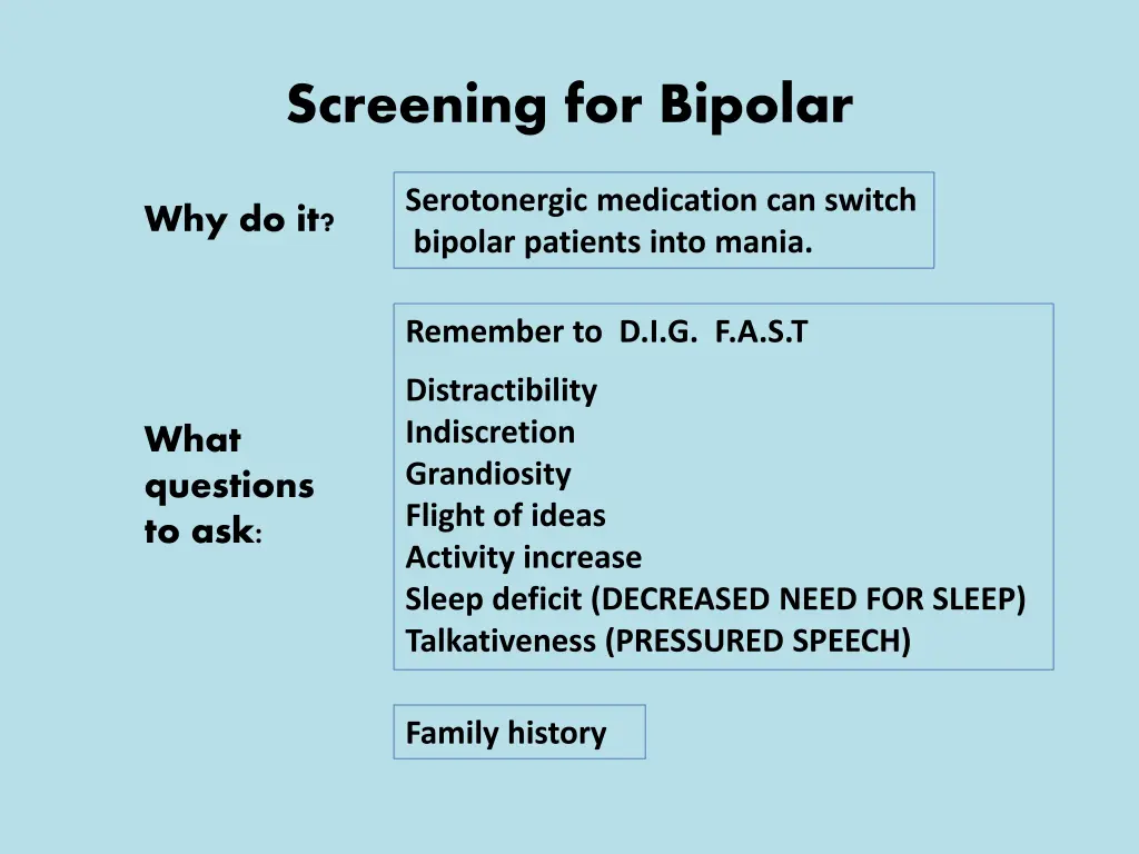 screening for bipolar