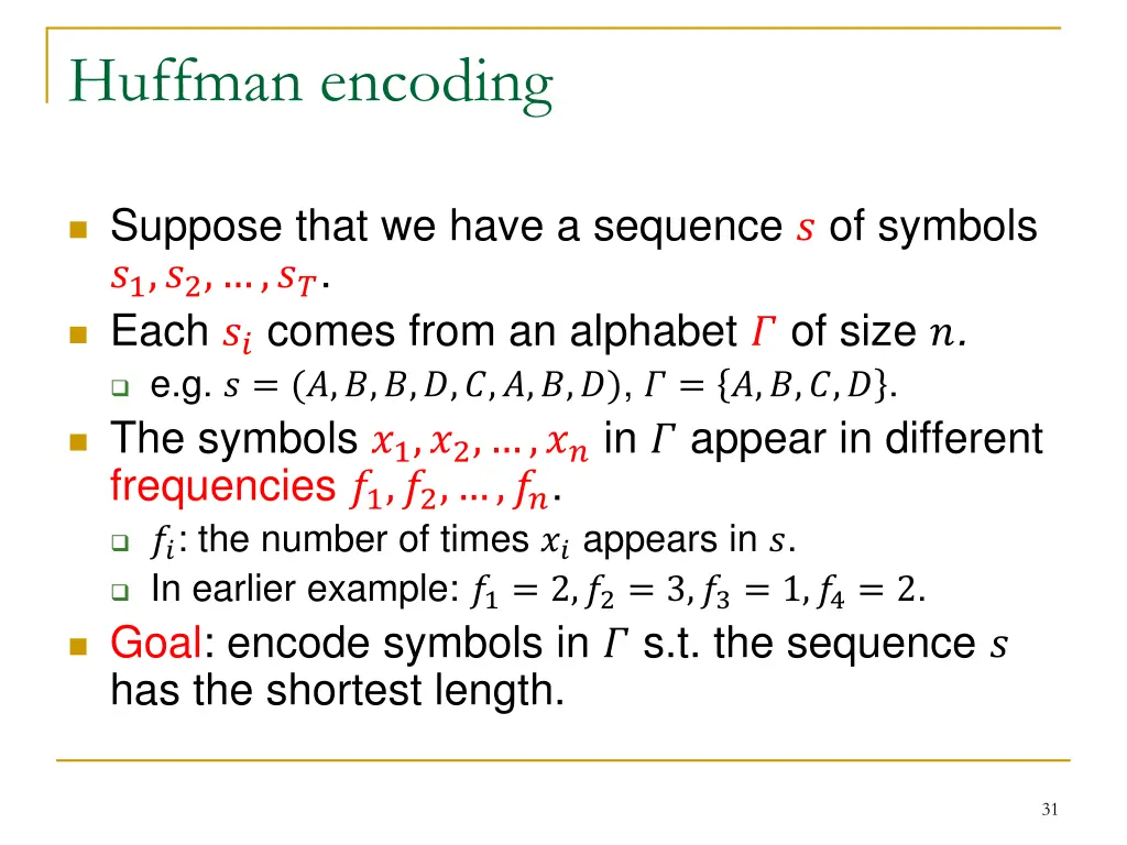 huffman encoding