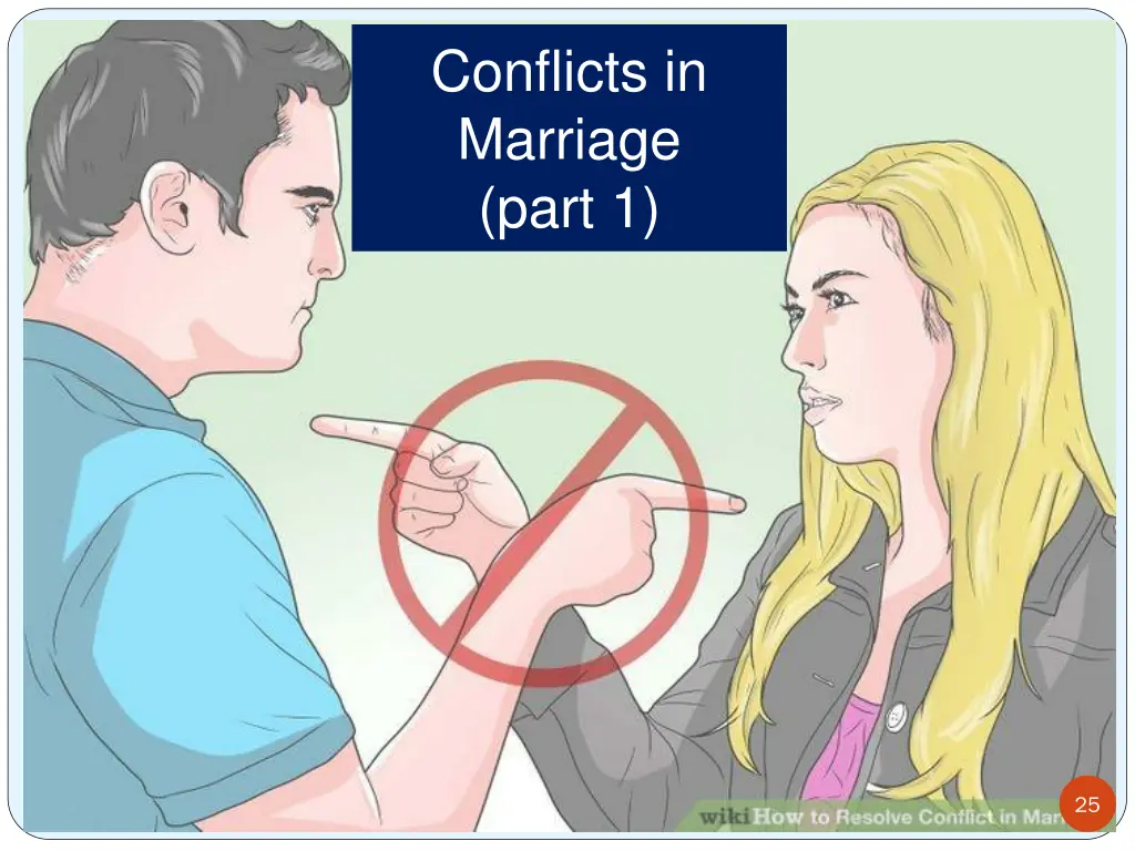 conflicts in marriage part 1