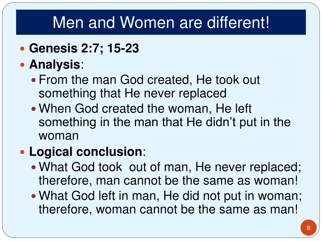 men and women are different 2