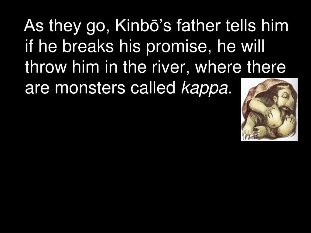 as they go kinb s father tells him if he breaks