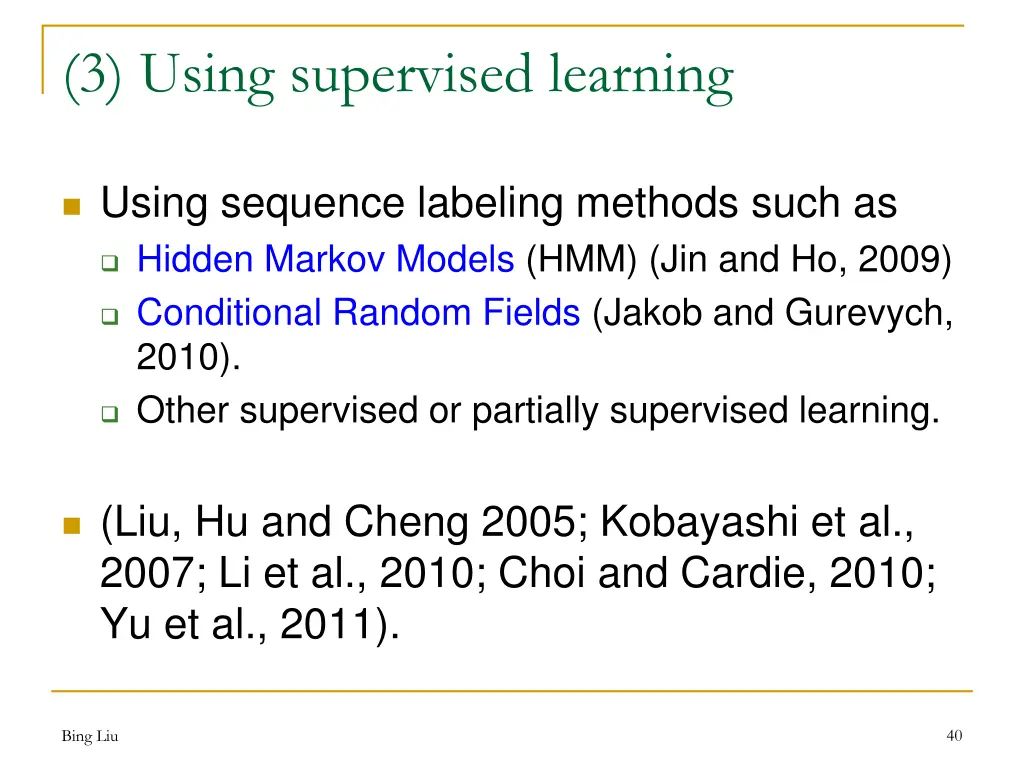 3 using supervised learning