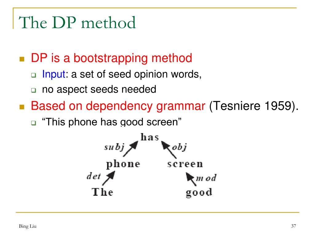 the dp method