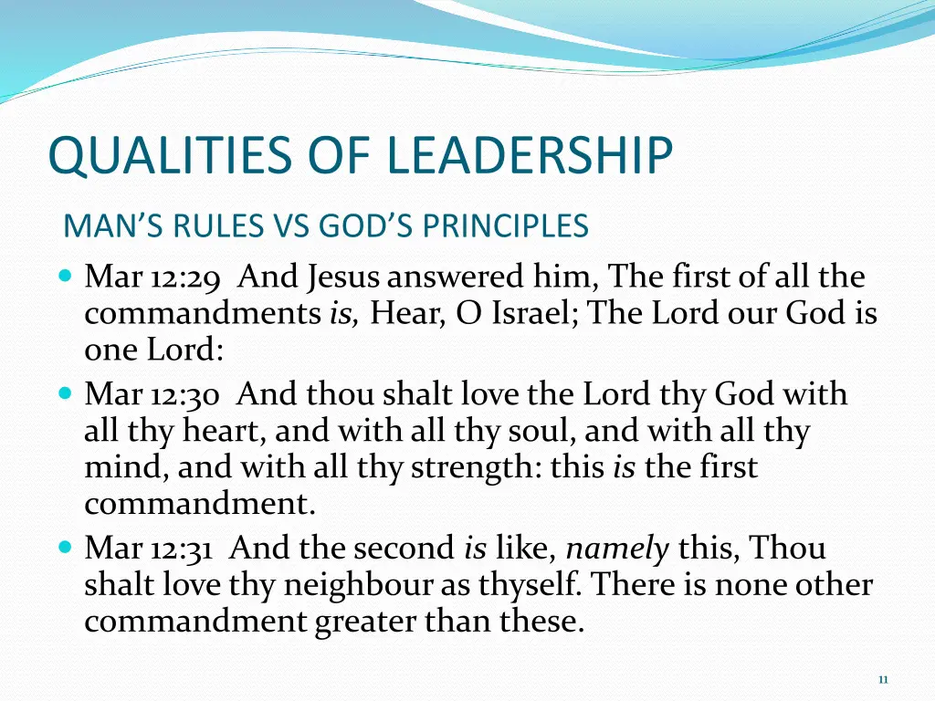 qualities of leadership 4