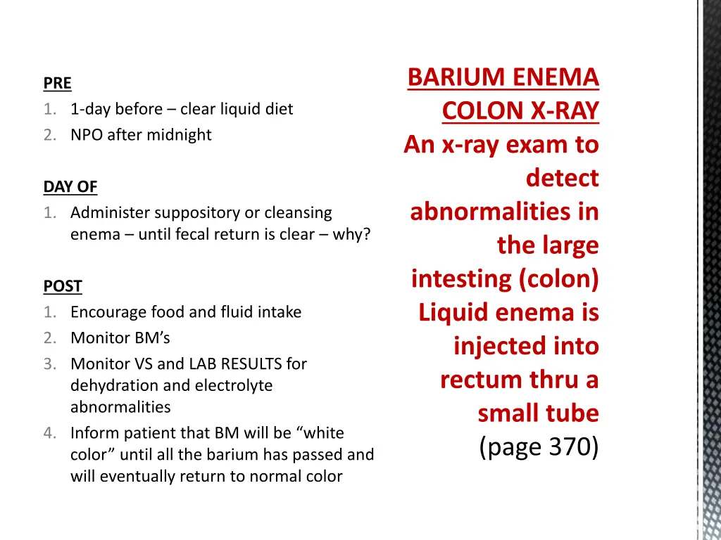 barium enema colon x ray an x ray exam to