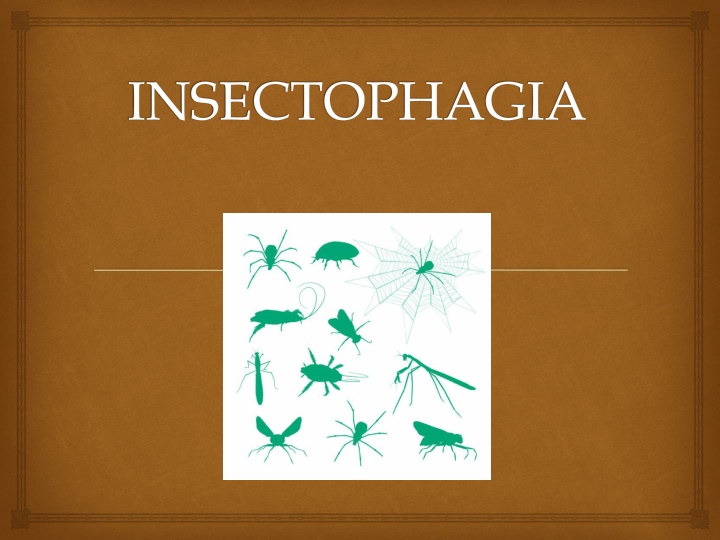 insectophagia