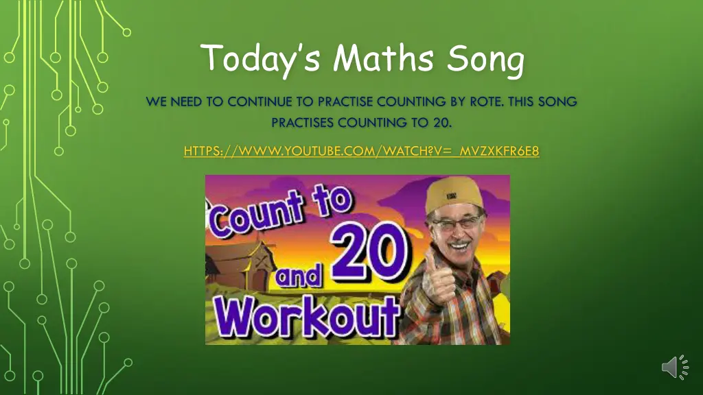 today s maths song